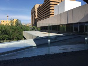 Rooftop Frameless Enclosure